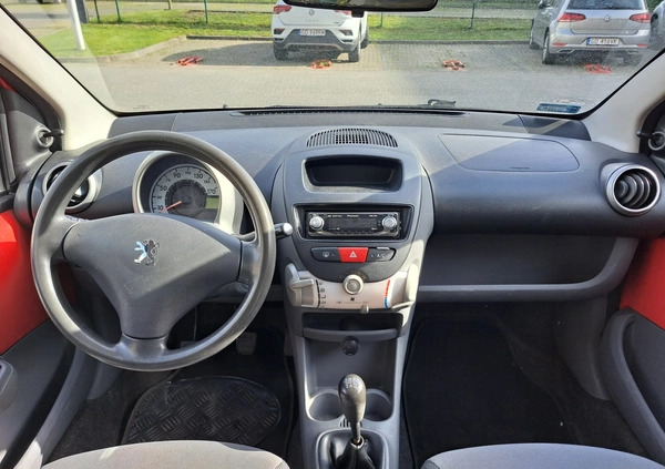 Peugeot 107 cena 5000 przebieg: 152565, rok produkcji 2005 z Gdańsk małe 22